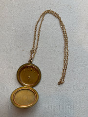 Vintage Initial Locket, 1920's