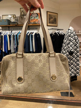 Load image into Gallery viewer, Gucci, Boston Bag Suede Leather Bag, 22