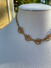 Load image into Gallery viewer, Antique Flower Necklace