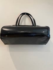 Black Patent Leather Bag, 1950's