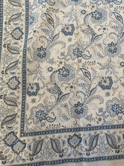 Light blue Paisley Scarf