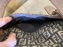 Load image into Gallery viewer, Fendi, Brown Zucca Leather with Logo Satchel, 2