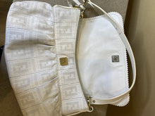 Load image into Gallery viewer, Fendi, Chef Flap Bag Perforated Zucca Leather Handbag, 3