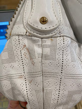 Load image into Gallery viewer, Fendi, Chef Flap Bag Perforated Zucca Leather Handbag, 3