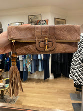 Load image into Gallery viewer, Gucci, Lucy Fold-Over Bamboo Clutch, 25