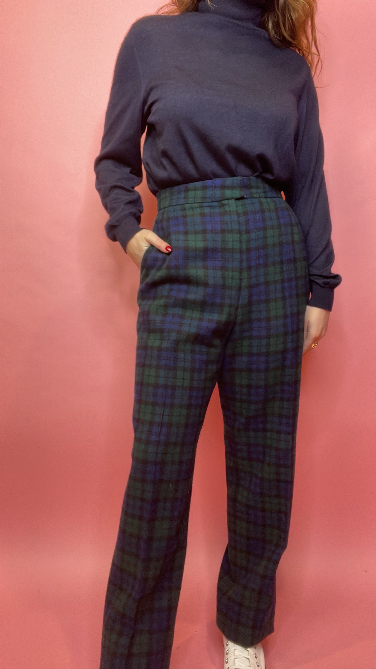 Vintage Pendleton Pants, 1990's, 26" Waist