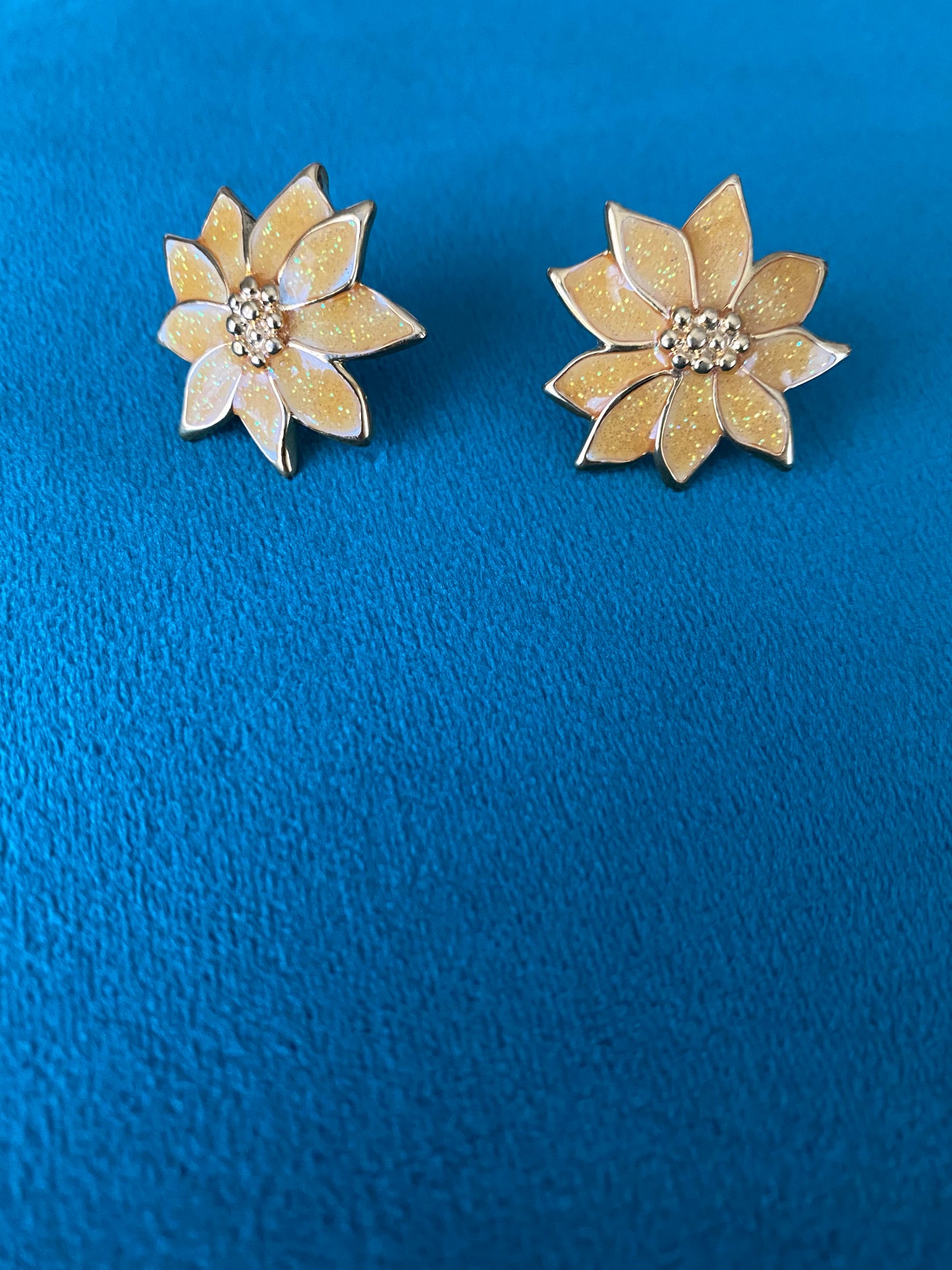 1960’s sunflower earrings