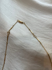 Gold Plated Crystal Necklace