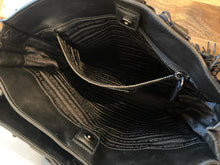Load image into Gallery viewer, Prada Nappa Fringe Tote Nero Black