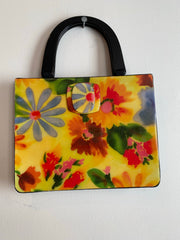 Floral Mod Purse, 1980's