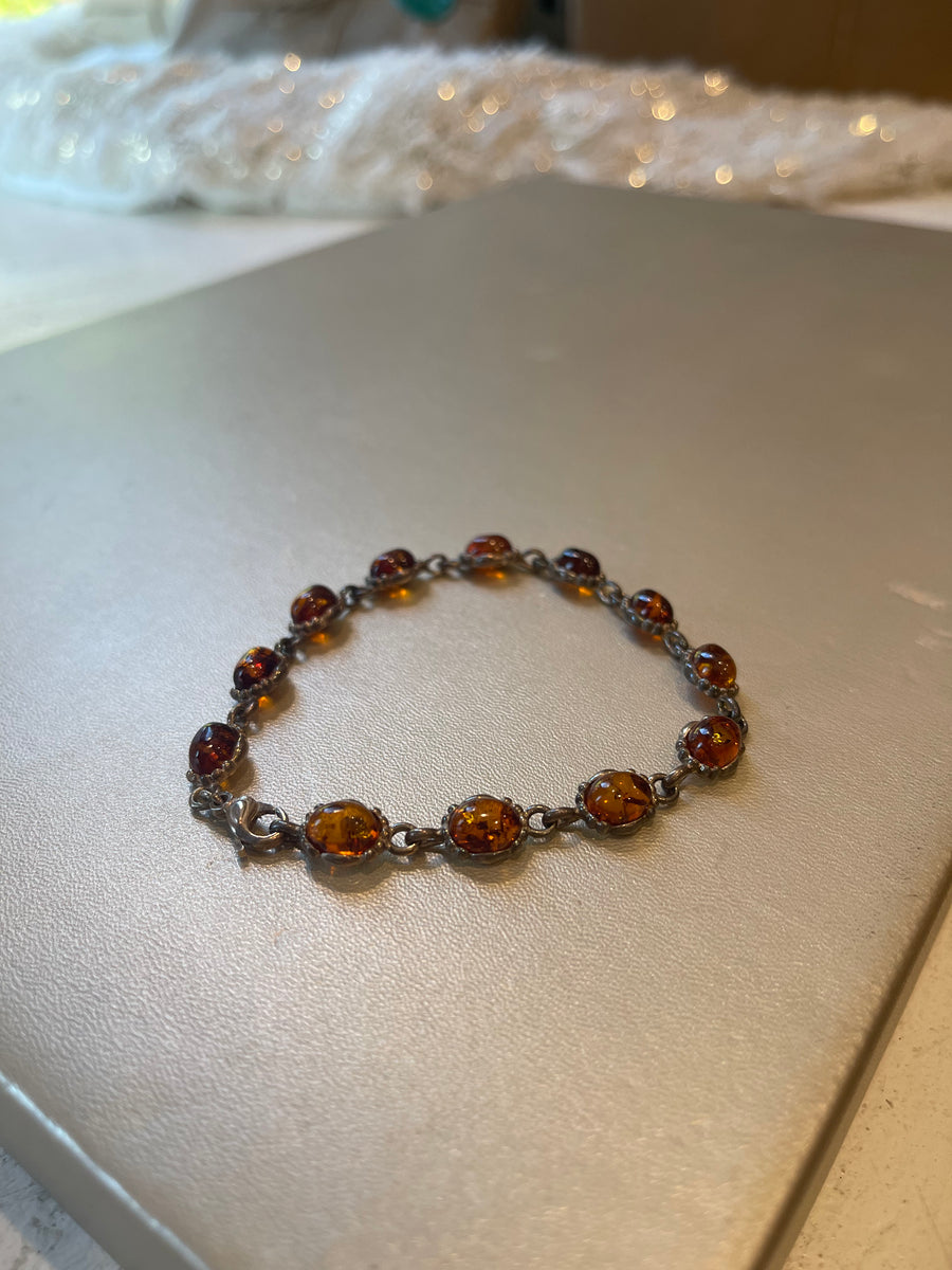 Antique Amber Bracelet