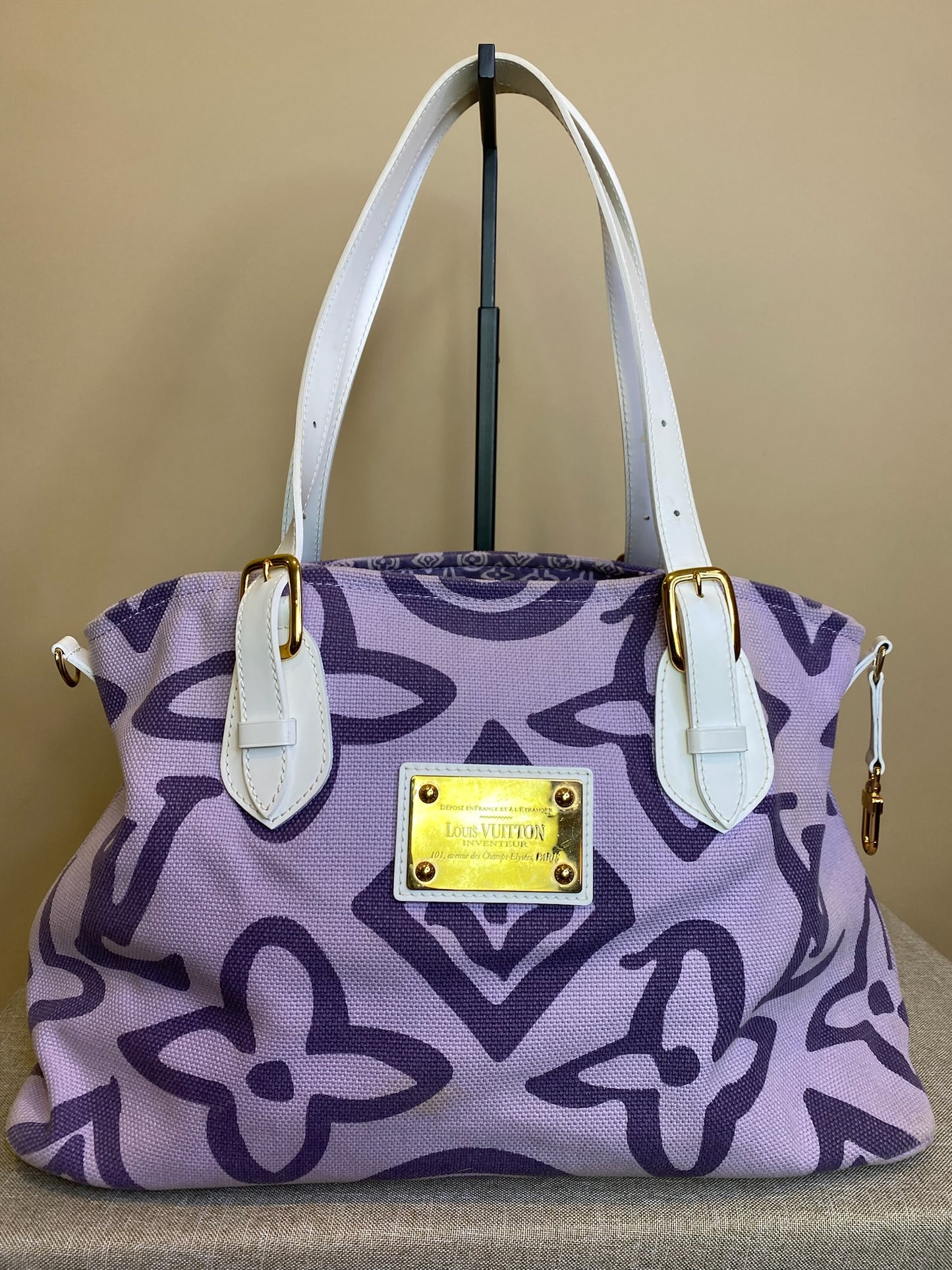 Louis Vuitton Canvas Lilac Tahitiene PM