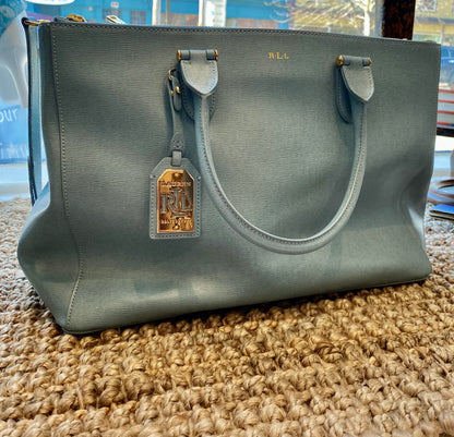 Large Sky Blue Tote