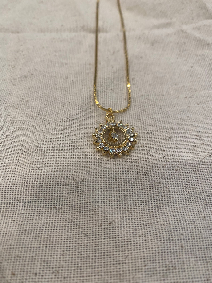 little sun beam necklace, 1990'w