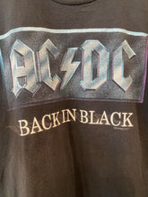 Load image into Gallery viewer, ACDC Back in Black Tee Shirt, 1996