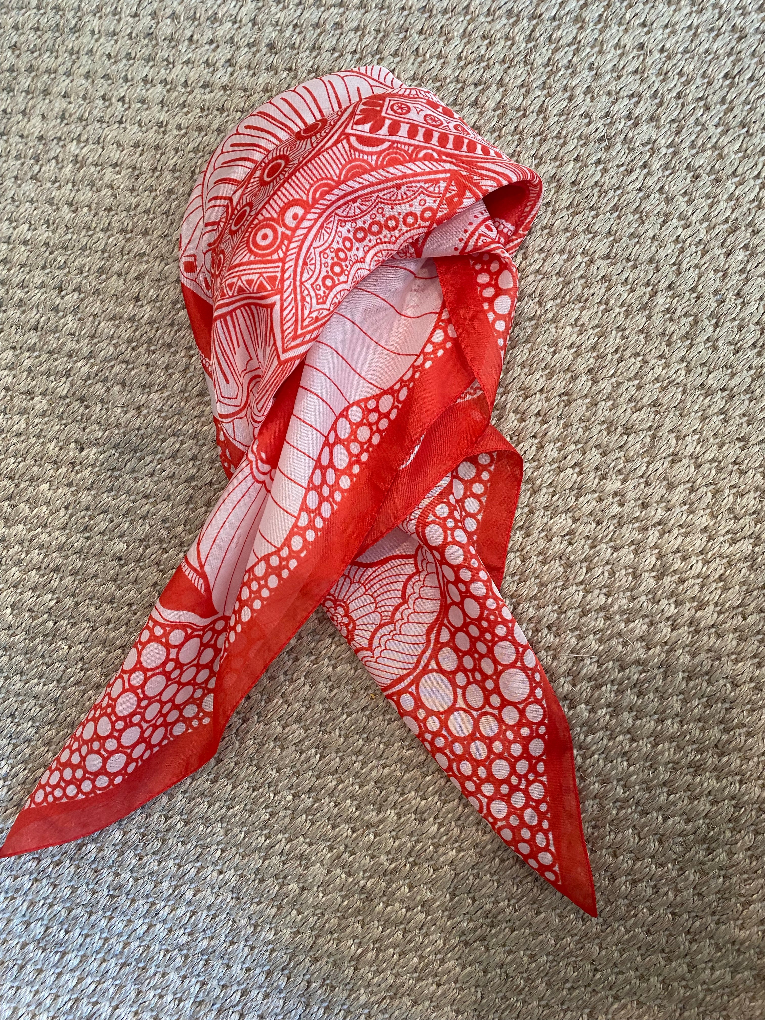 Coral Scarf