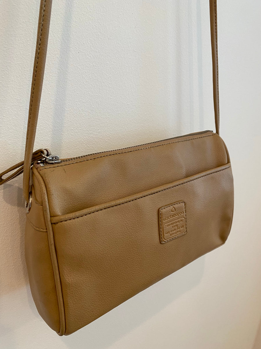 Biege Liz Claiborne Crossbody, 1980's