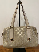 Load image into Gallery viewer, Gucci, Boston Bag Suede Leather Bag, 22