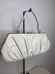 White Baguette Bag, 1950's