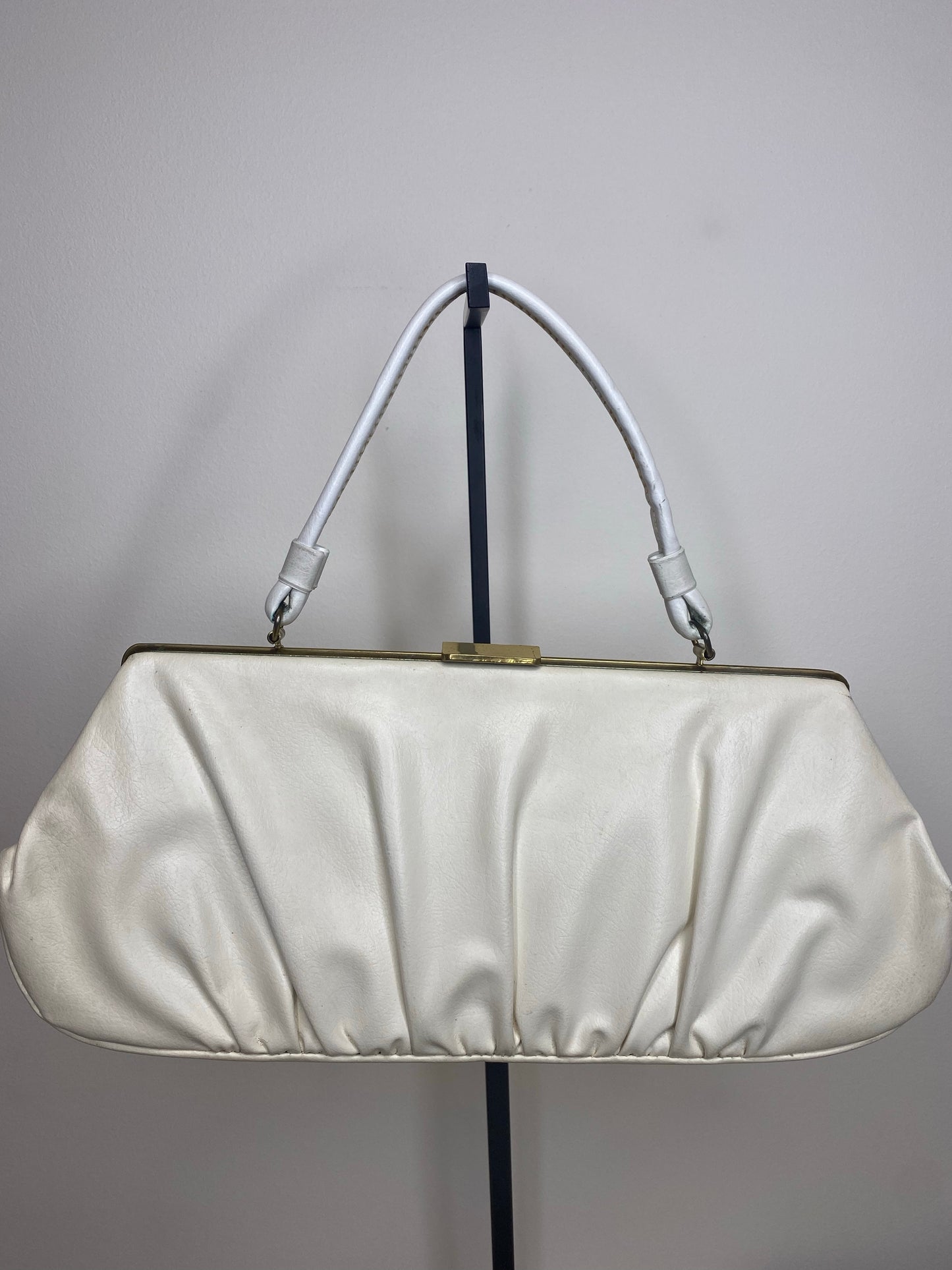 White Baguette Bag, 1950's
