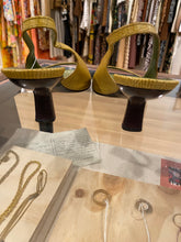 Load image into Gallery viewer, Green Sling Backs