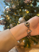 Load image into Gallery viewer, Crystal Toggle Bracelet
