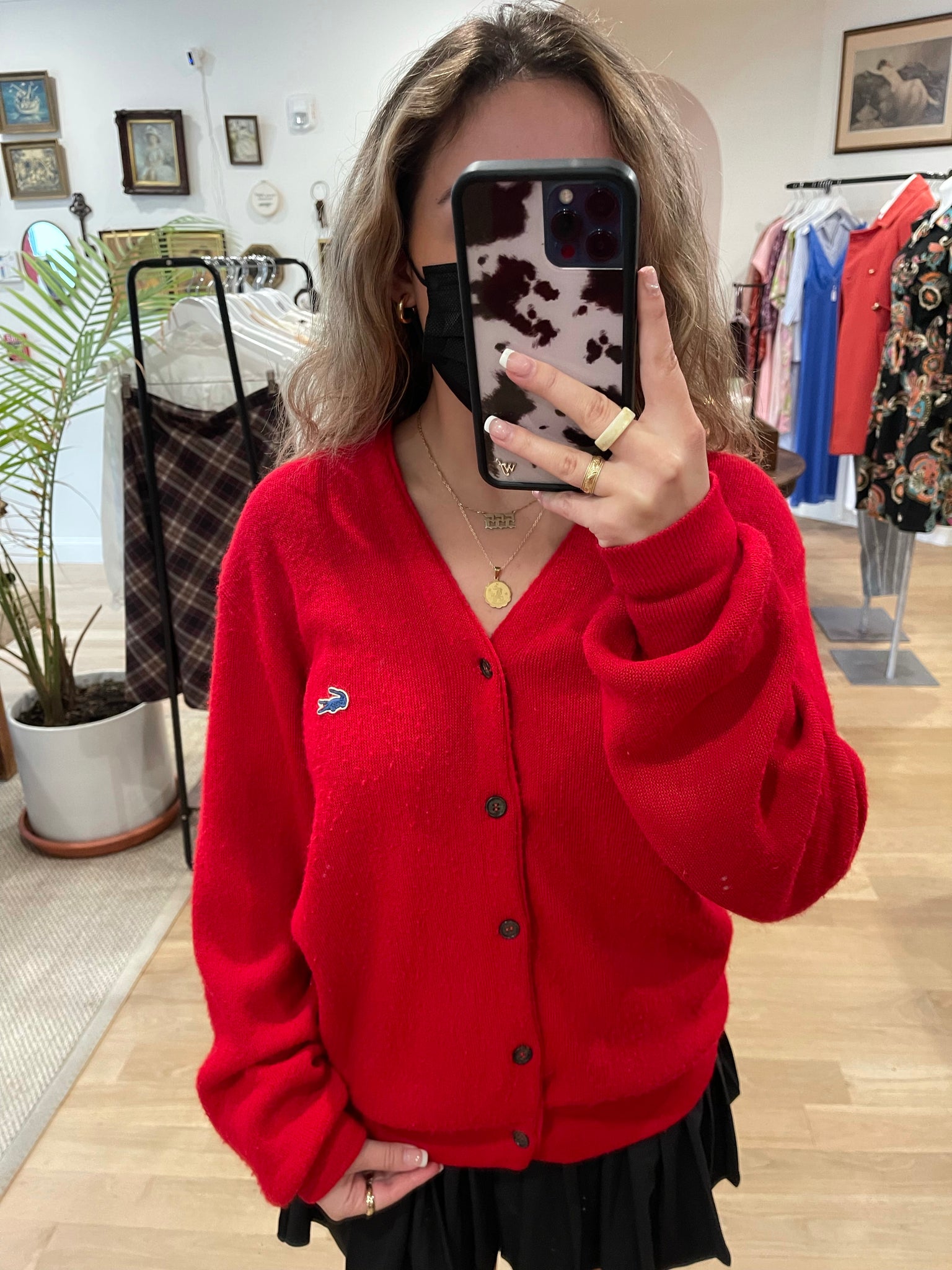 Izod Lacoste Cardigan, 1970's – DamnAgedVintage
