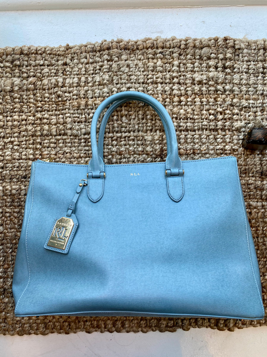 Large Sky Blue Tote
