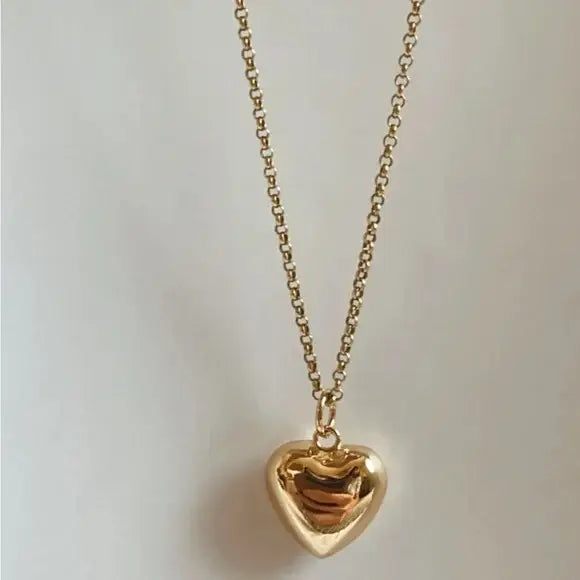 Puffy Heart Necklace