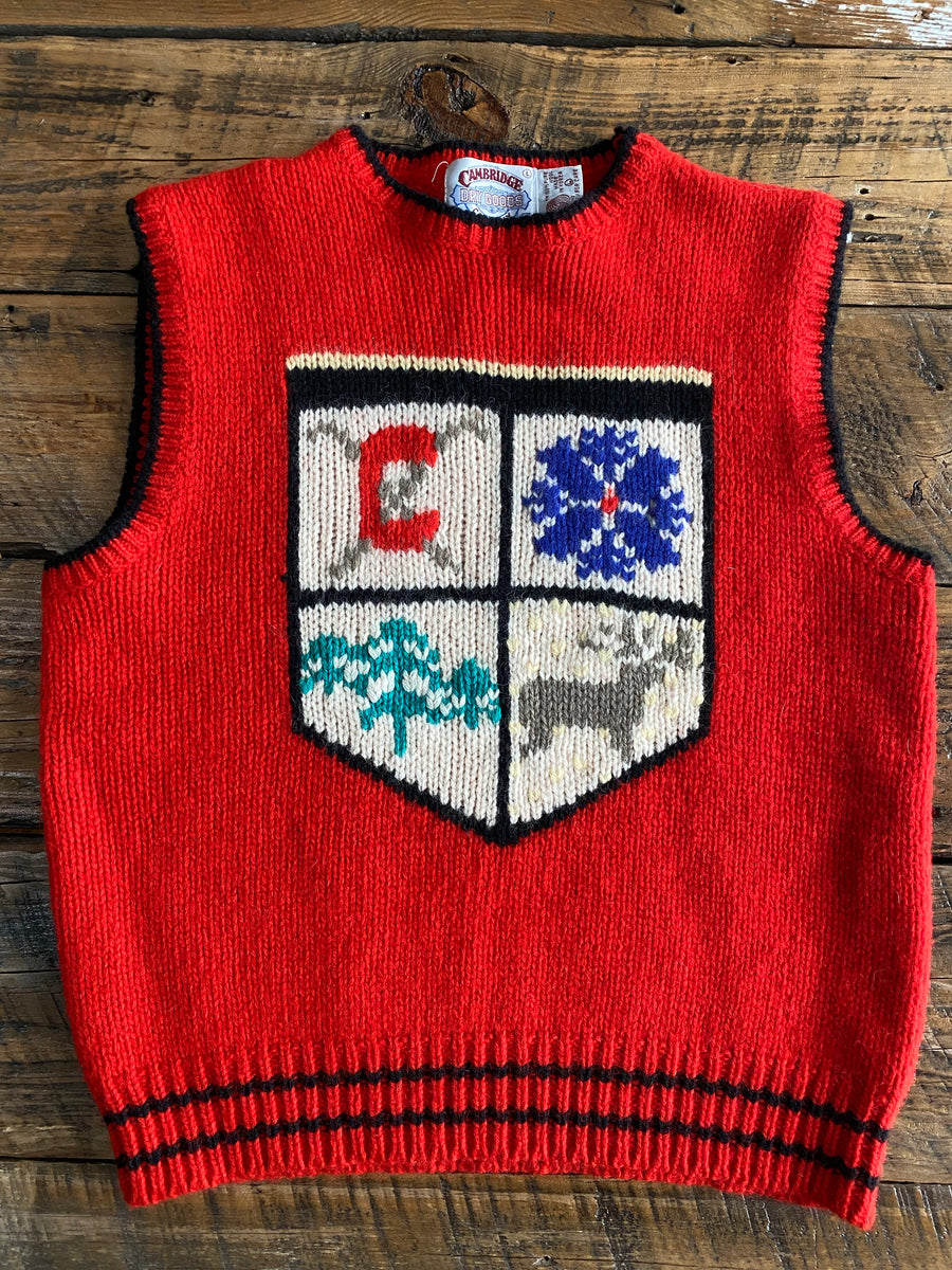 The Cambridge Sweater Vest, 1980's