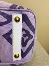Load image into Gallery viewer, Louis Vuitton White and Purple Monogram Tahitienne Cabas PM, 9