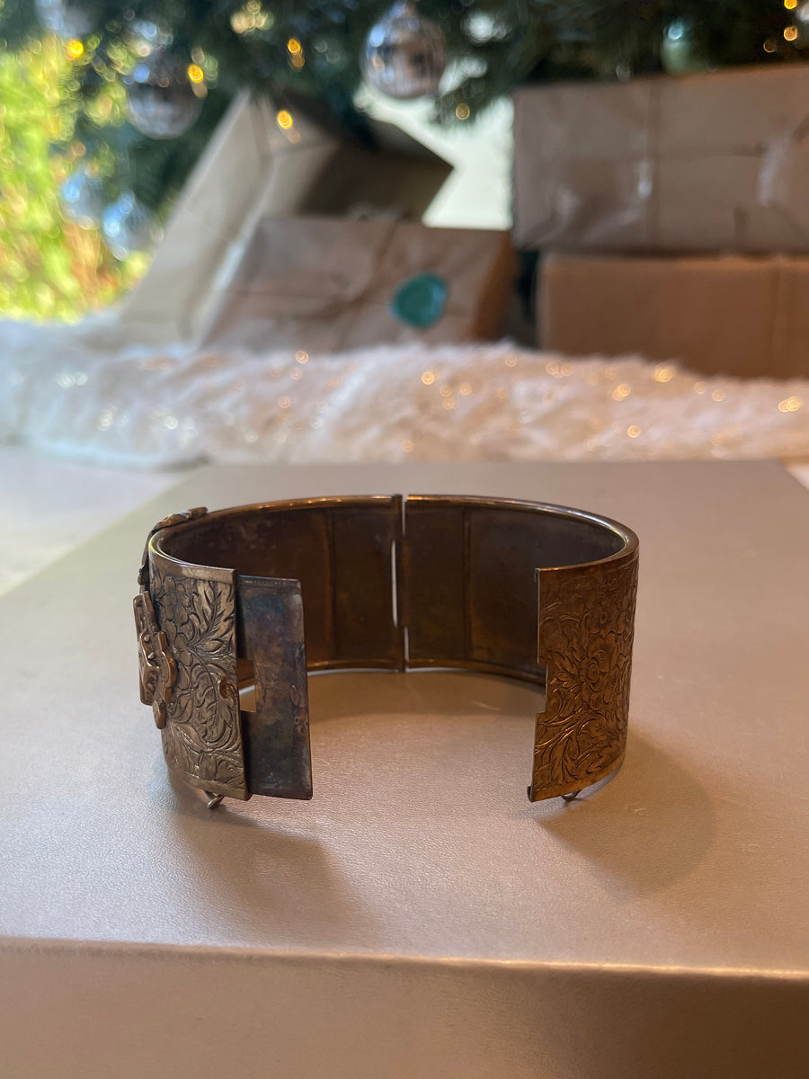 Victorian Brass Bangle