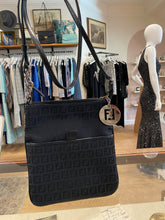 Load image into Gallery viewer, Fendi, Black Zucchino Canvas Forever Crossbody, 1