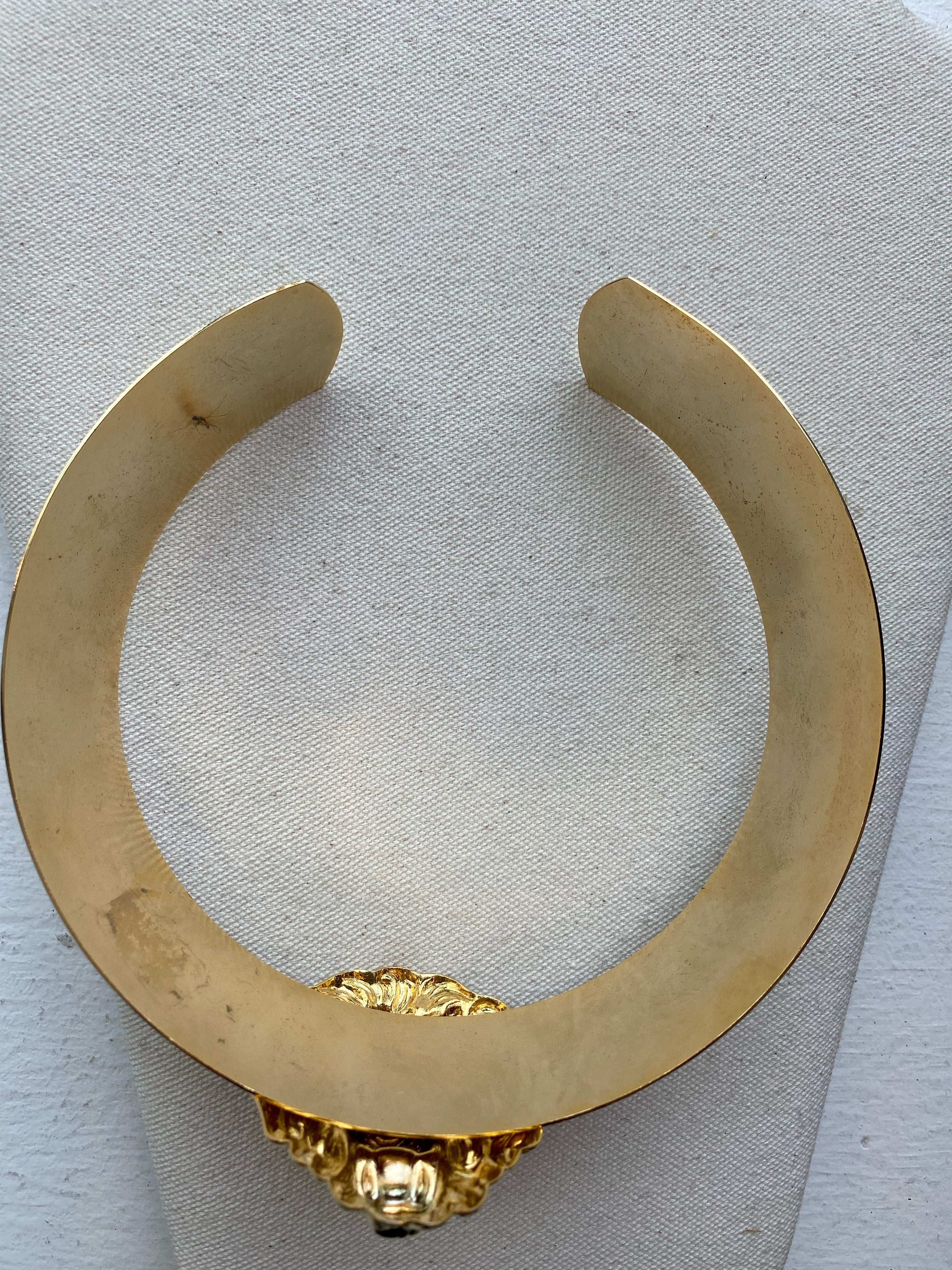 Gold Lion Choker, 1970's