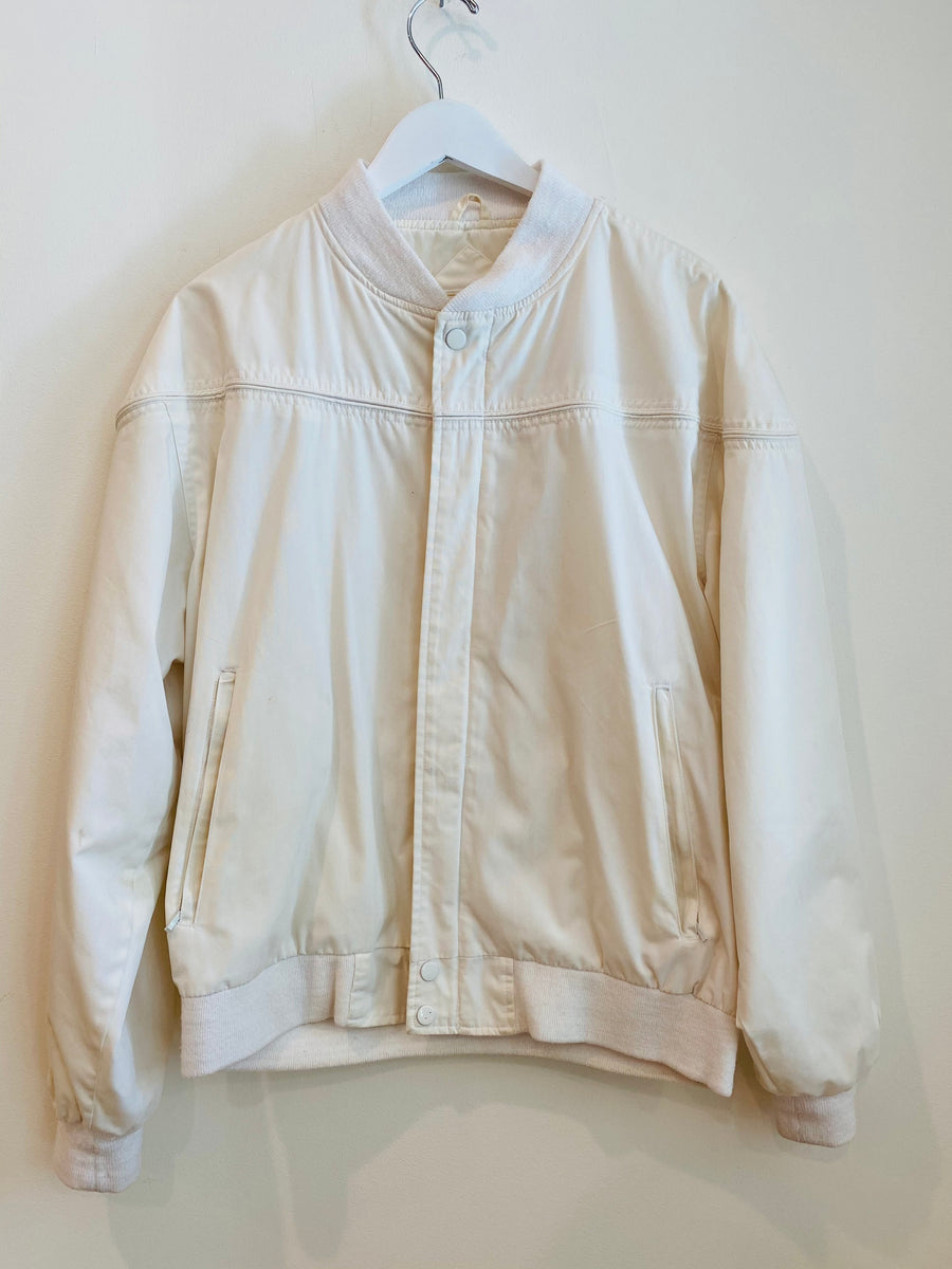 White Bomber Jacket, 1970's