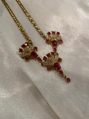 Pink Gemstone Necklace