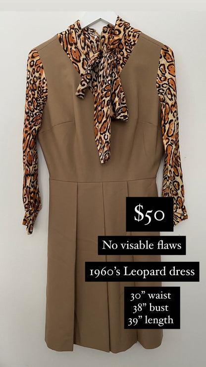 Leopard Dress, 1960’s