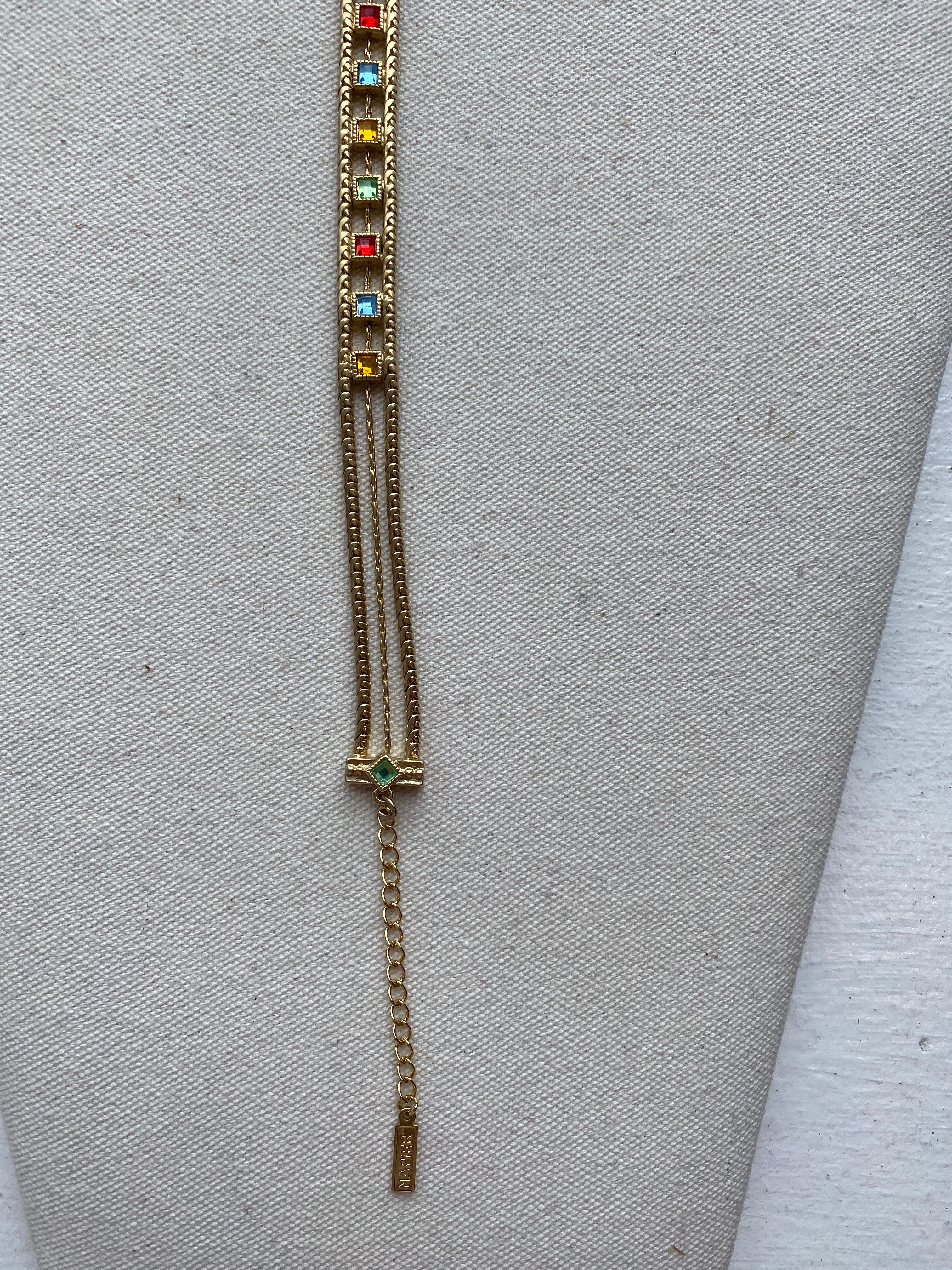 Embellished Gold Choker, 1970's