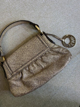 Load image into Gallery viewer, Fendi, Metallic Nappa Mini Chef Shoulder Bag Gold, 26