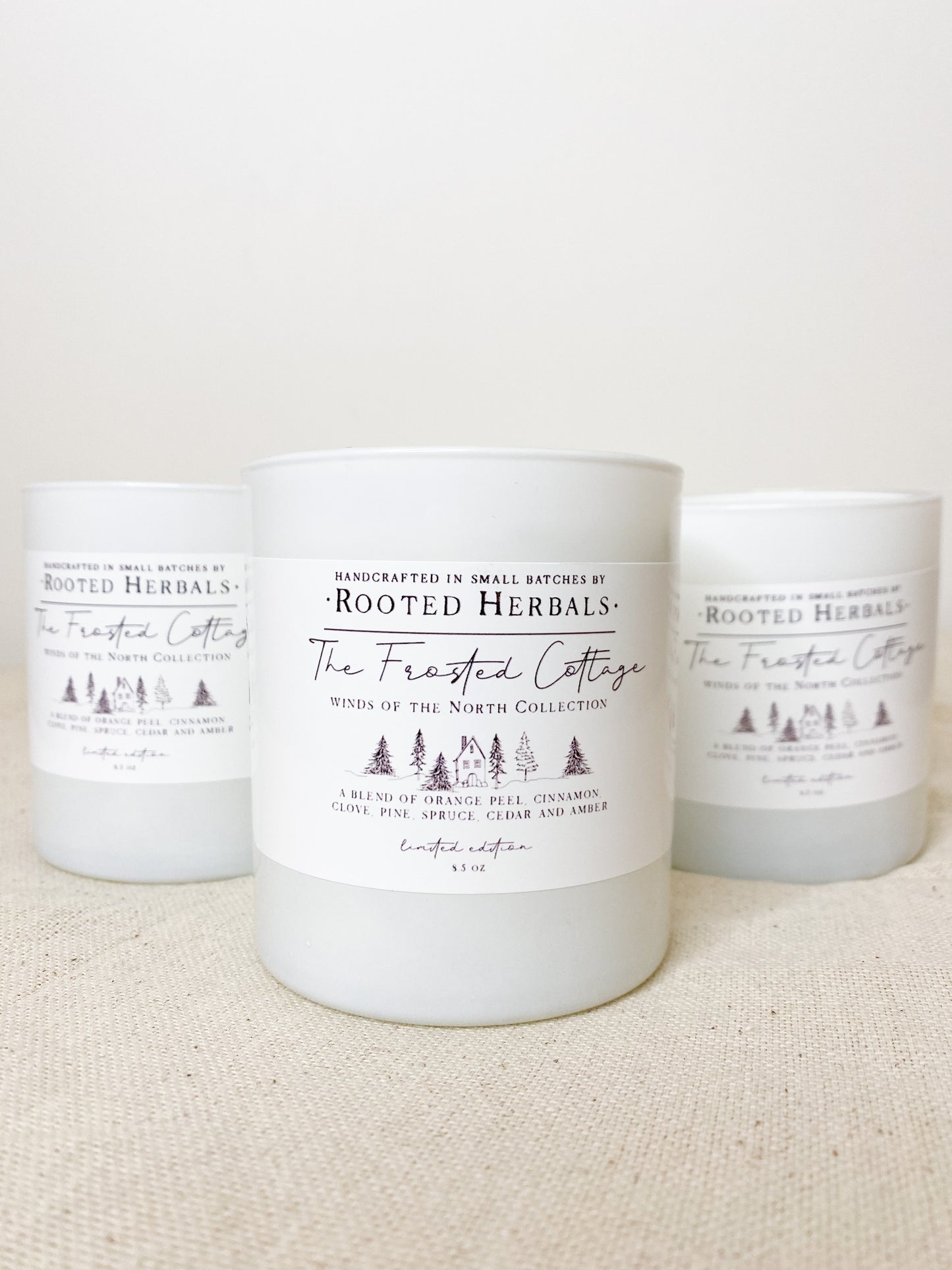 Frosted Cottage Candle
