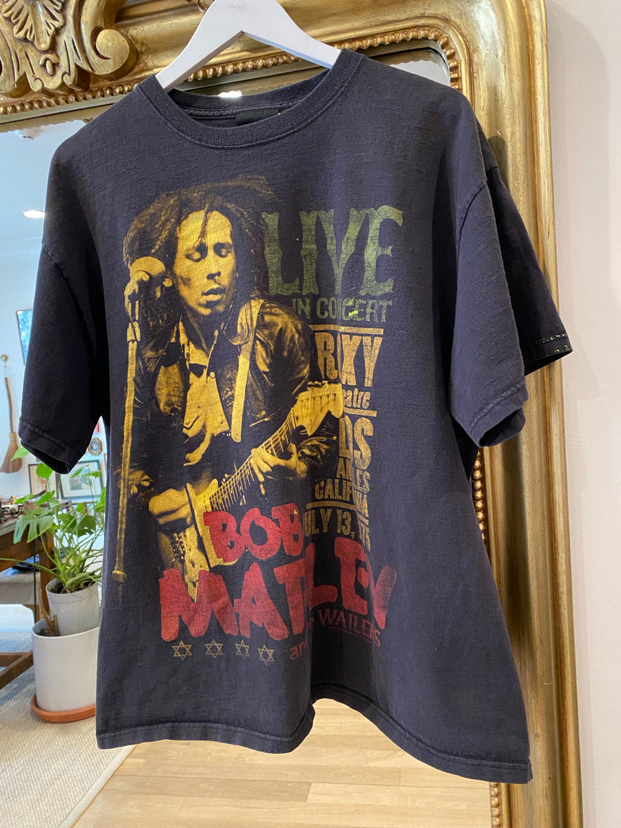 Distressed Bob Marley Tee