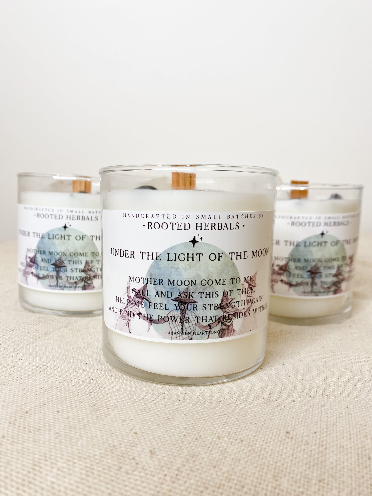 Under the Light of the Moon Candle