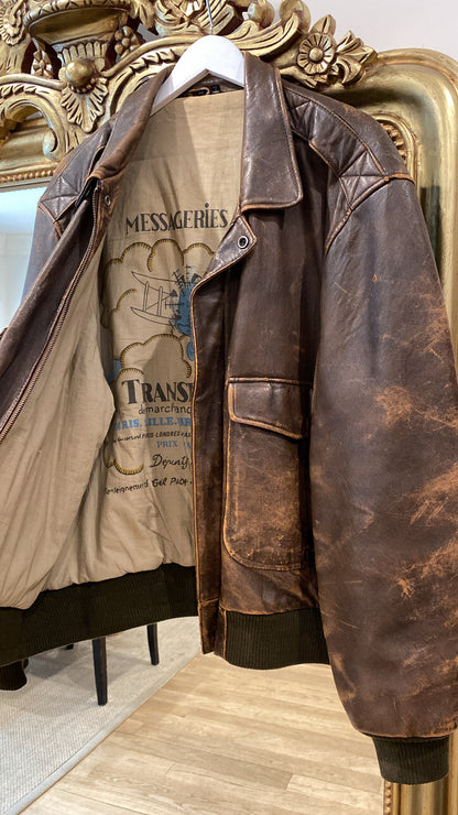 Vintage Leather Jacket, 1970’s