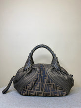 Load image into Gallery viewer, Fendi, Bauletto Spy Zucca Bronze handbag, 20