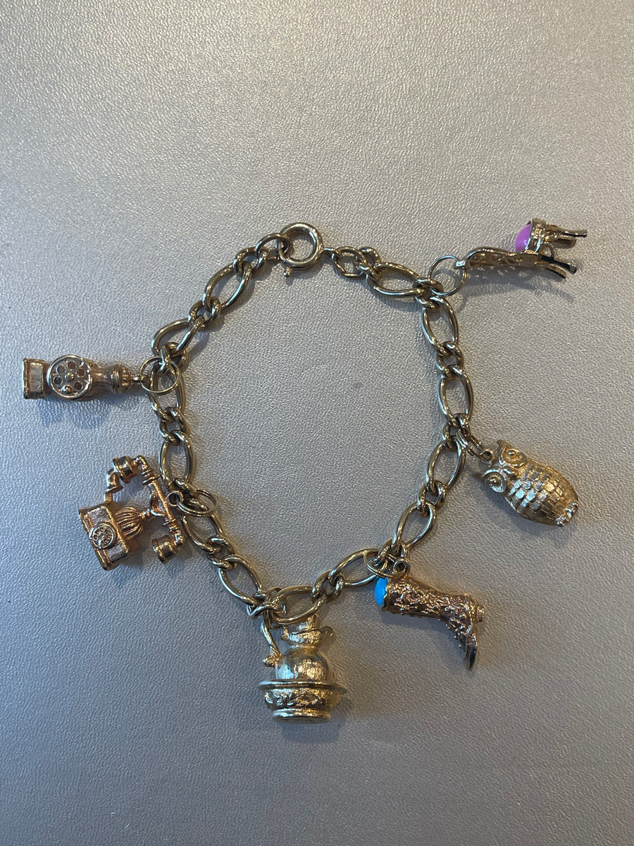 Vintage Avon Charm Bracelet