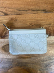 Gucci, Off White Monogram Guccissima wallet, 34