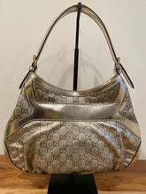 Load image into Gallery viewer, Gucci, Gold Guccissima Leather Medium Queen Hobo, 17