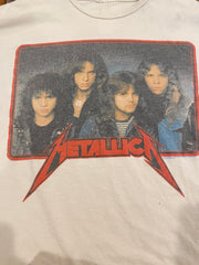 Distressed Metallica Band Tee