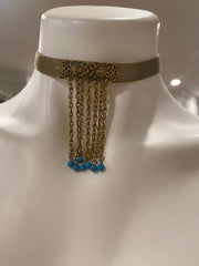 Mesh Fringe Choker, 1930's