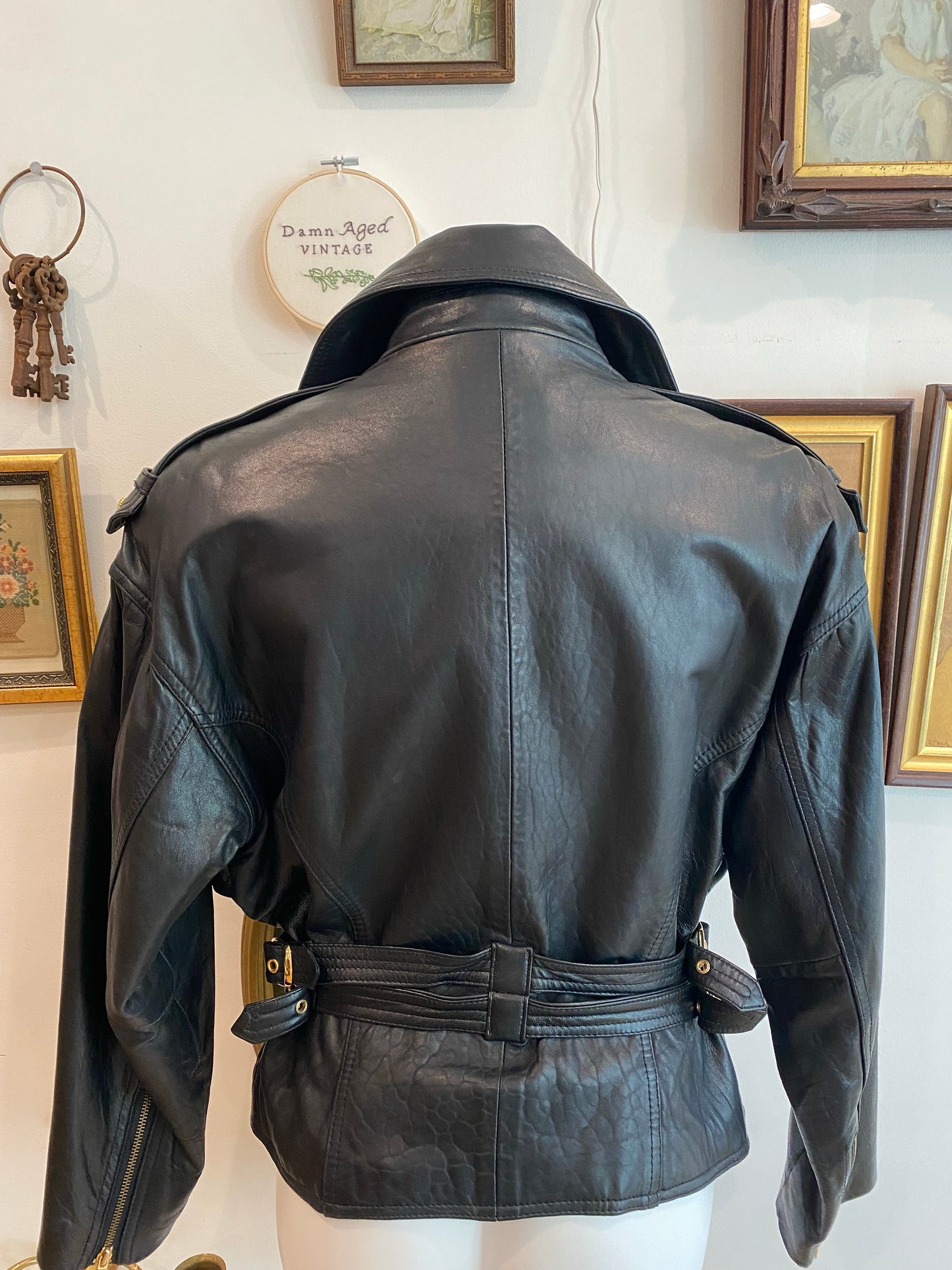 The Lisa Leather Jacket, 1980's